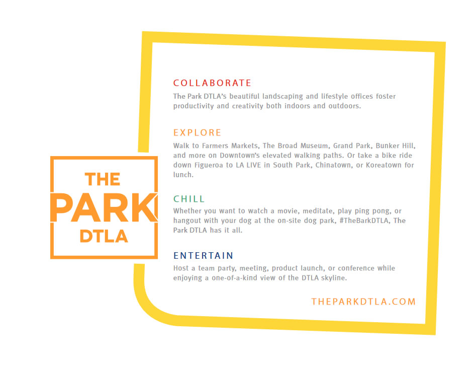 write up about The Park DTLA