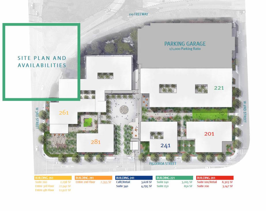 downtown los angeles office space for lease